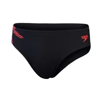 Speedo Tech Panel 7cm Brief Swimming Shorts Men Marine Blue
