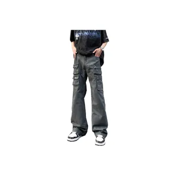 RENBEN Casual Summer Pants Unisex Carbon Gray