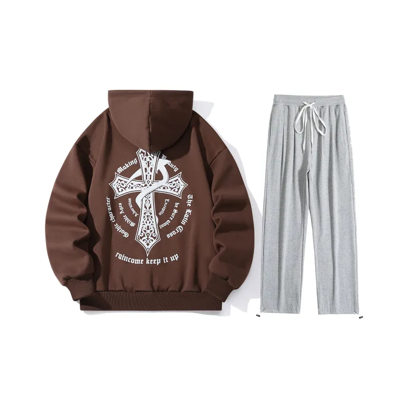 RAINCOME Sweatshirt Sets Unisex-26