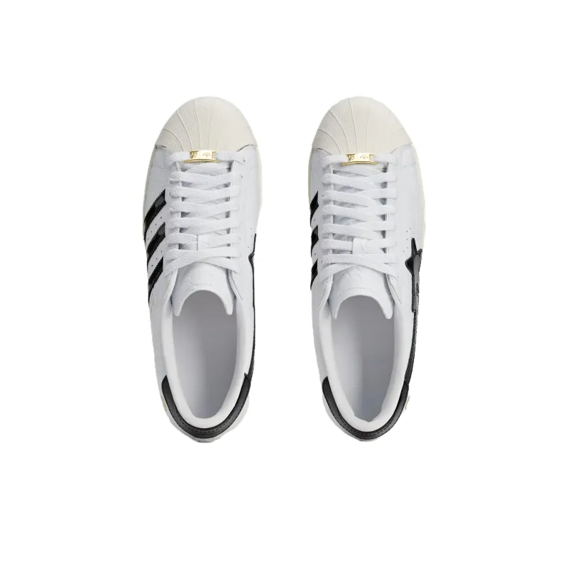 Adidas Superstar Vintage Bape White Black-3