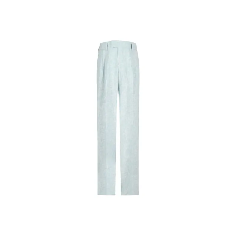 AMIRI Crosshatch Double Pleated Pants-0