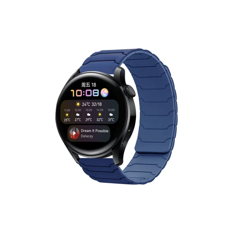 SOUTU Watch Band Huawei Compatibility Silicone Material-11