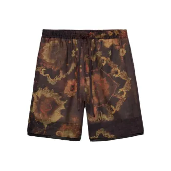 ZARA Casual Shorts Men Red