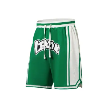 LiNing Sports Basketball Collection Basketball Shorts Men's Turquoise Scallion Green