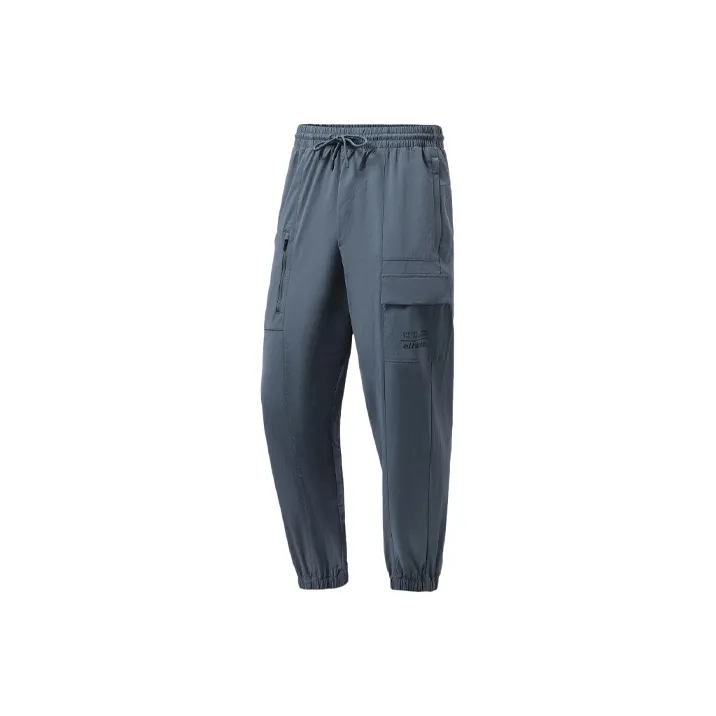LiNing Training Series Sports Pants Men's Slate Blue-0