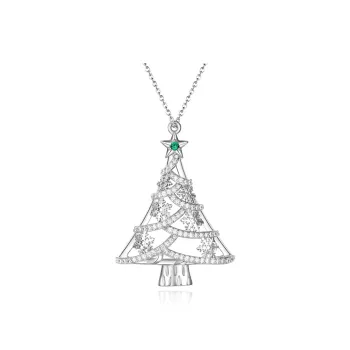 FROMLOVER 925 Sterling Silver Necklaces Women's