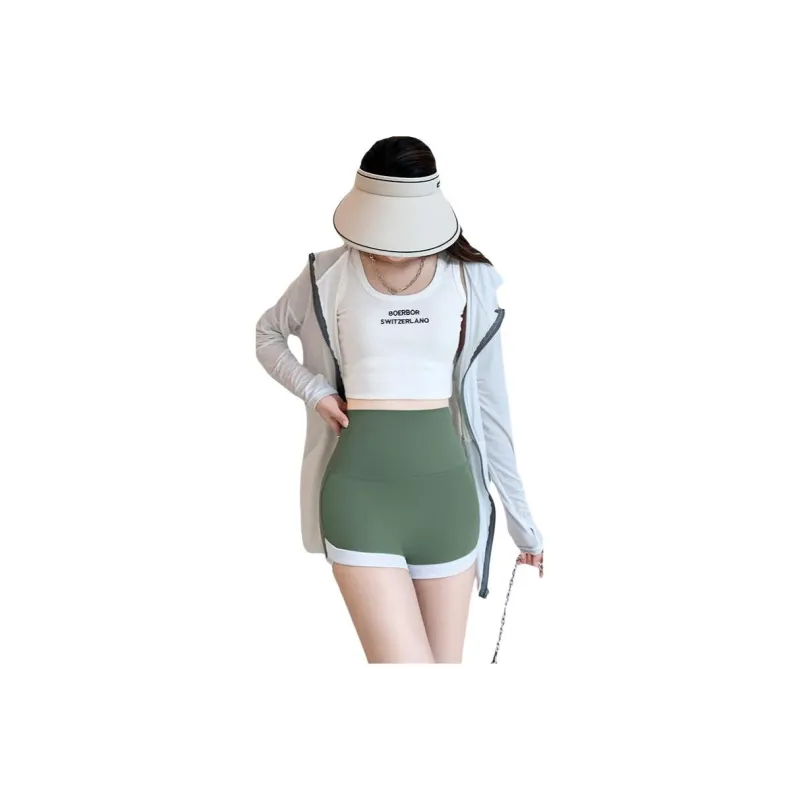 GUAILILUOLI Yoga Shorts Women's-3