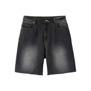 COOR Denim Shorts Unisex Black