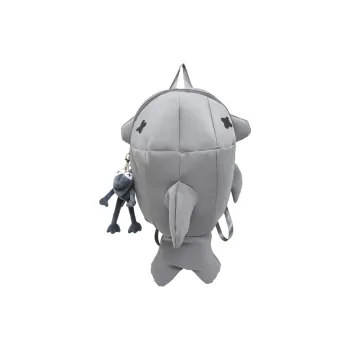 LUVISTRUE Oxford Backpack Small Size Unisex Black/Gray/White