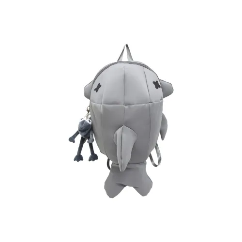 LUVISTRUE Oxford Backpack Small Size Unisex Black/Gray/White