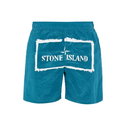 STONE ISLAND Swimming Shorts Men's Blue