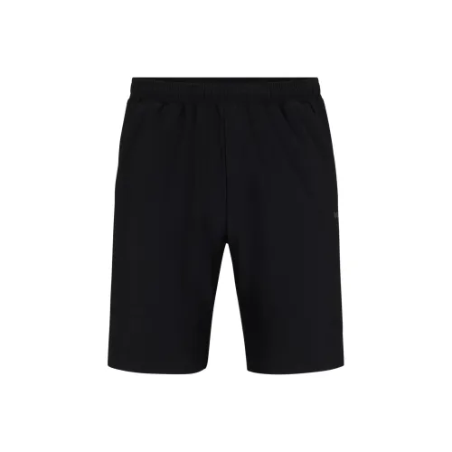 HUGO BOSS Quick dry Shorts With Decorative Reflective Logo Shorts Men's Black