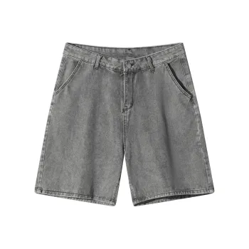 Ghost Mask Denim Shorts Unisex