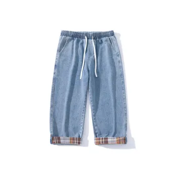 ZMHT Denim Shorts Unisex Light Blue