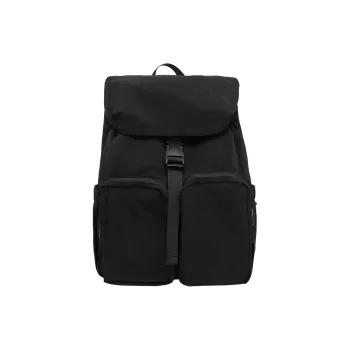 Alcohol Dragon Nylon Backpack Unisex Black/Orange/Khaki