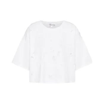 RED VALENTINO Crop Tops Women's White