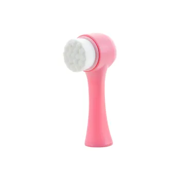 CHUNZHENDEWO Silicone Facial Cleansing Brush Double Sided Cleanser Brush Cleaning Pores Brush