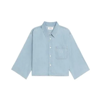 CELINE FW22 Crop Top Women's Washed