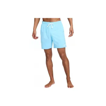 Nike Beach Shorts Men's Water Bottle Blue/White