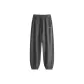 Dark Gray (Ankle-Length Elastic Cuff Ice Silk Pants)