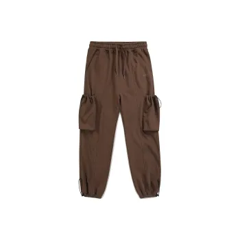 Guuka Long Casual Pants Men's Dark Coffee