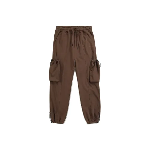 Guuka Long Casual Pants Men's Dark Coffee