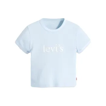 Levis T-Shirts Women's Light Blue