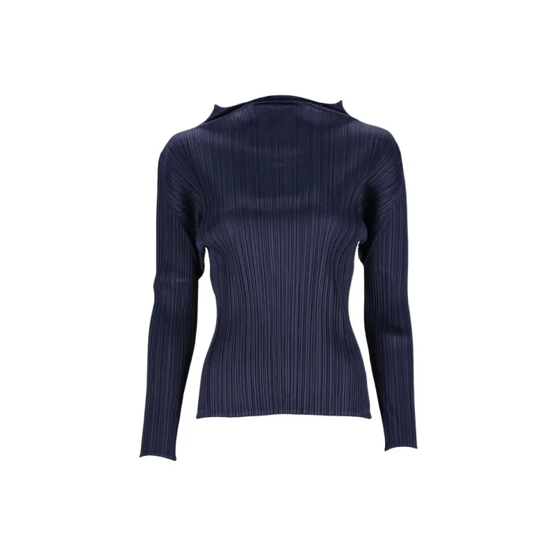 ISSEY MIYAKE Pleated Top-0