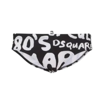 DSQUARED 2 Pop 80's Swim Brief Swimming Shorts Men's Multicolor