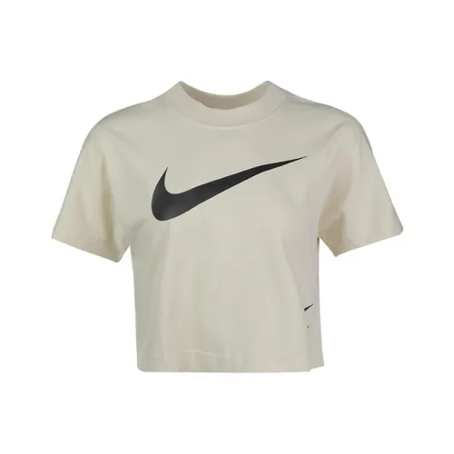 Nike T Shirt Women's Beige Yellow
