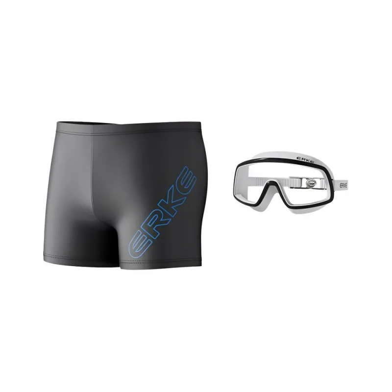 Erke Men'swimwear Men's 2-Piece Set Black-0