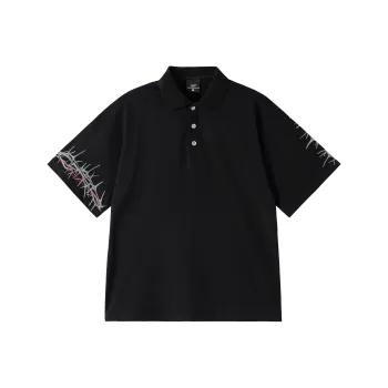 PILOTDRAGON Polo Shirt Unisex Black