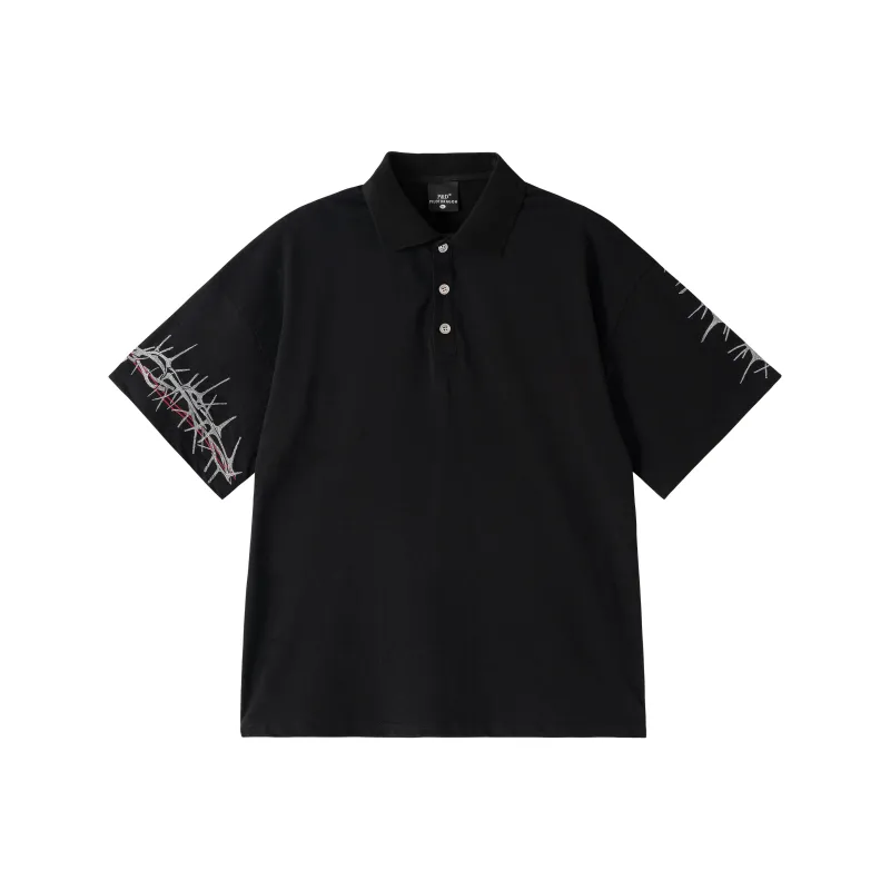 PILOTDRAGON Polo Shirt Unisex Black-0