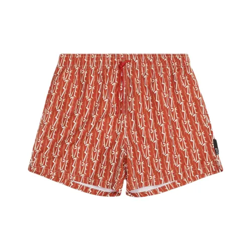 EMPORIO ARMANI EA7 Swimming Shorts Men's Red