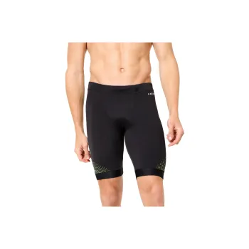 DECATHLON JAMMER 500 Swimming Shorts Men's Smoked Black/Light Lemon