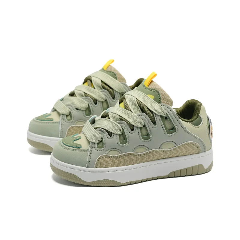 Anime Story Slip Resistant, Abrasion Resistant, Lightweight, Breathable Low Top Skateboard Shoes Women's-2