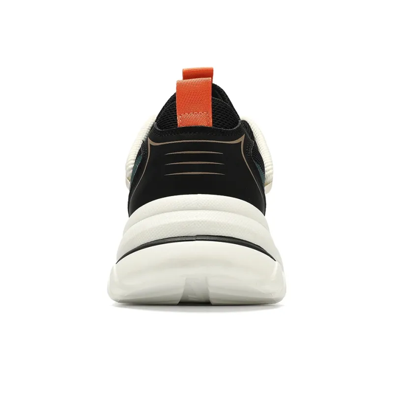 Warrior Abrasion Resistant Height Increasing Low Top Chunky Sneakers Men's-19