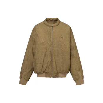 FIRE 2 COLD EGO Puffer Jacket Unisex Brown Gray