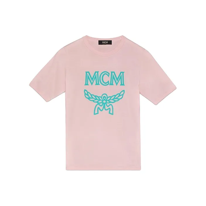 MCM T Shirts Women's Pink-0