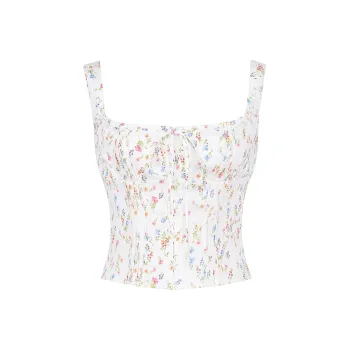 HOUSE OF CB CHICCA Tank Top Women's WHITE/White