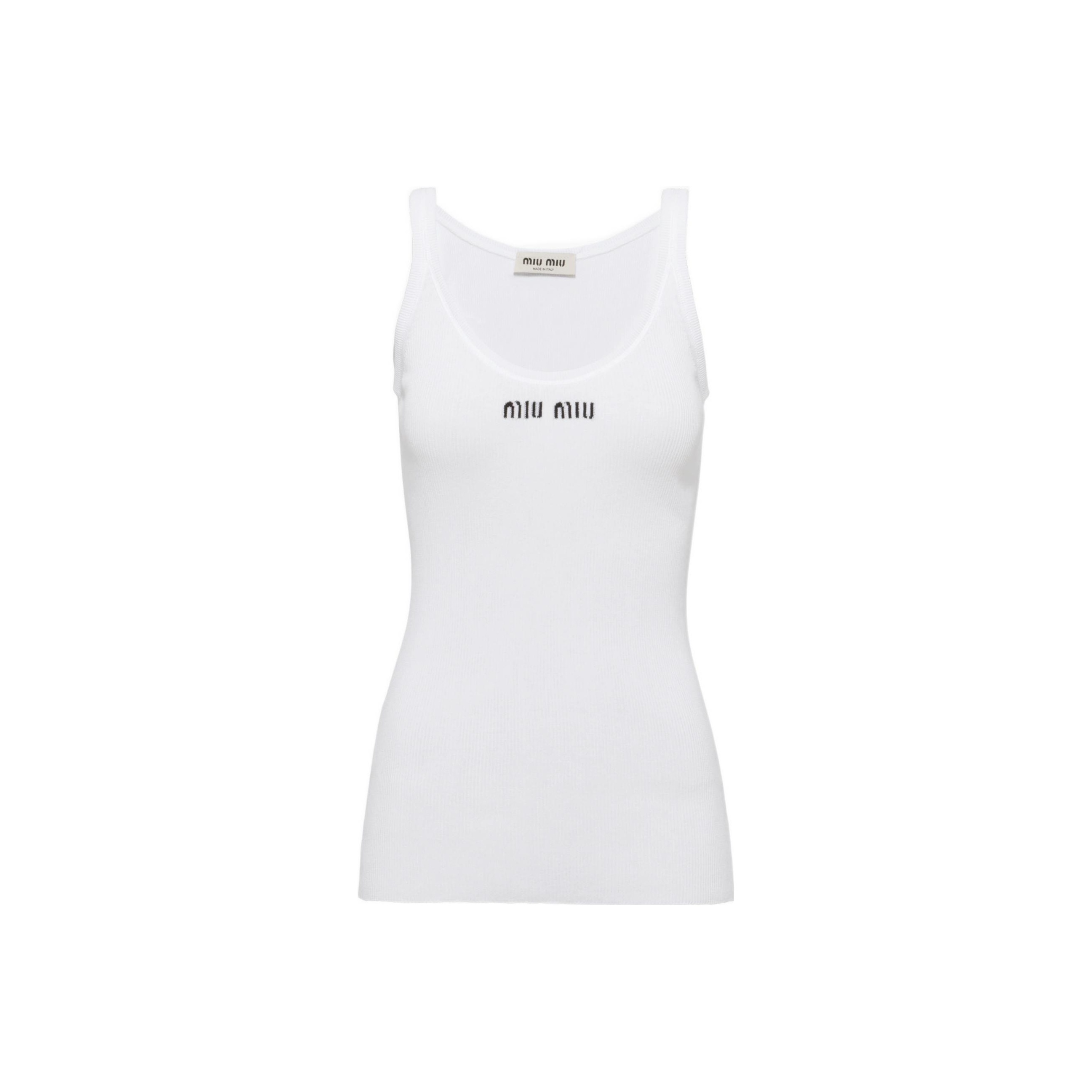 MIU MIU Tank Tops Apparel Women on Sale & Authentic - POIZON