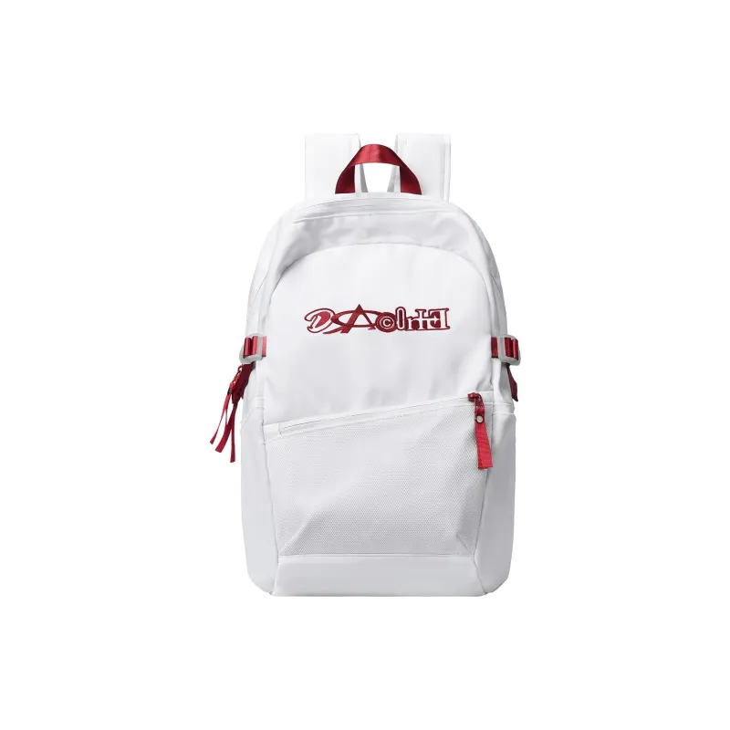 DRACONITE Polyester Student Backpack Regular Unisex White-27