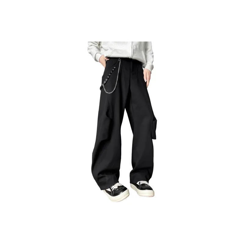 NOAHGIGI Casual Pants Unisex White-4