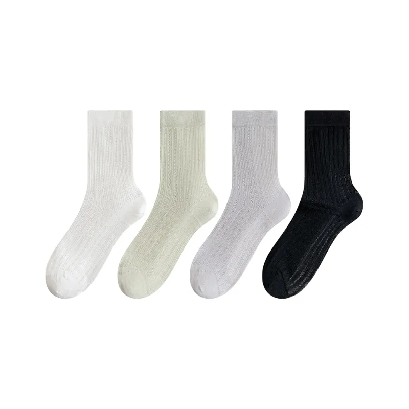Top Melon Mid Calf Socks Women's 4 Pack-20
