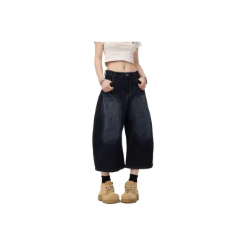 KVIV Denim Shorts Men's Vintage Blue 