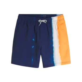 Hollister Swimming Shorts Men's Blue Yellow