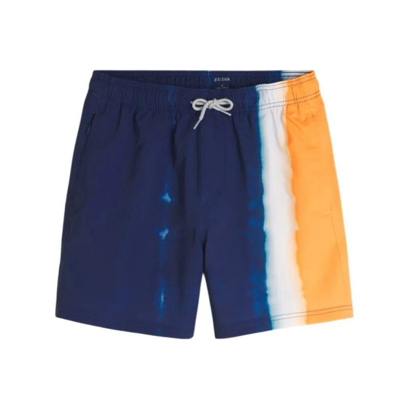 Hollister Swimming Shorts Men's Blue Yellow-0