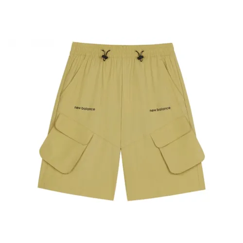 New Balance Sports grey striped Men Khaki
