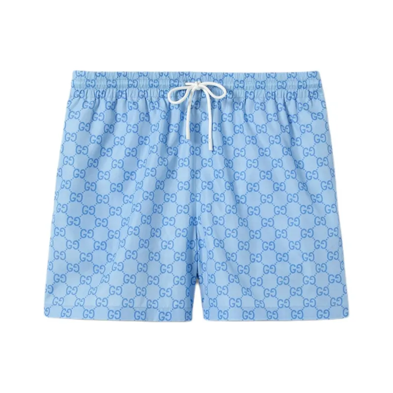 GUCCI Swimming Shorts Men's Blue-0