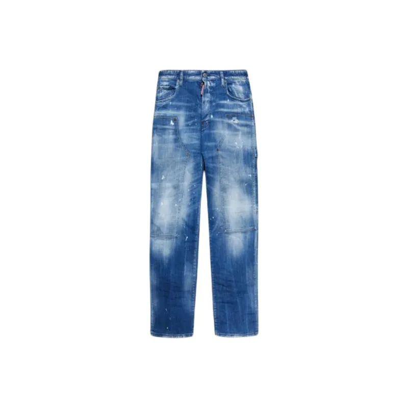 DSQUARED 2 Loose Fit Distressed Jeans-0